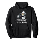 Ice Hockey Goalie Goalkeeper Goalie Puck Hoodie - Fun Novelty Design Unisex
