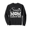 Senior Soccer Mom Class 2025 Graduation Sweatshirt - Unique Graphic Unisex