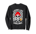 Living Life Sidelines Mama Sweatshirt - Graphic Print for Adults