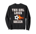 This Loves Soccer Game Day Sweatshirt - Fun Novelty Design Men Women