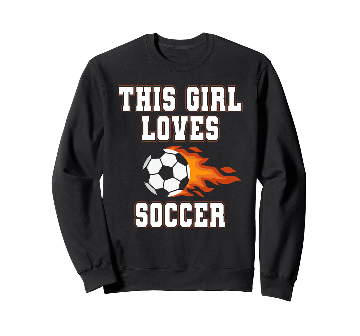 This Loves Soccer Game Day Sweatshirt - Fun Novelty Design Men Women