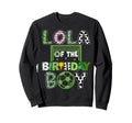Lola Birthday Soccer Player Birthday Sweatshirt - Streetwear Style Unisex