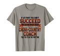 Track Coach Gift Funny Cross Country T-Shirt - Trendy Graphic for Adults