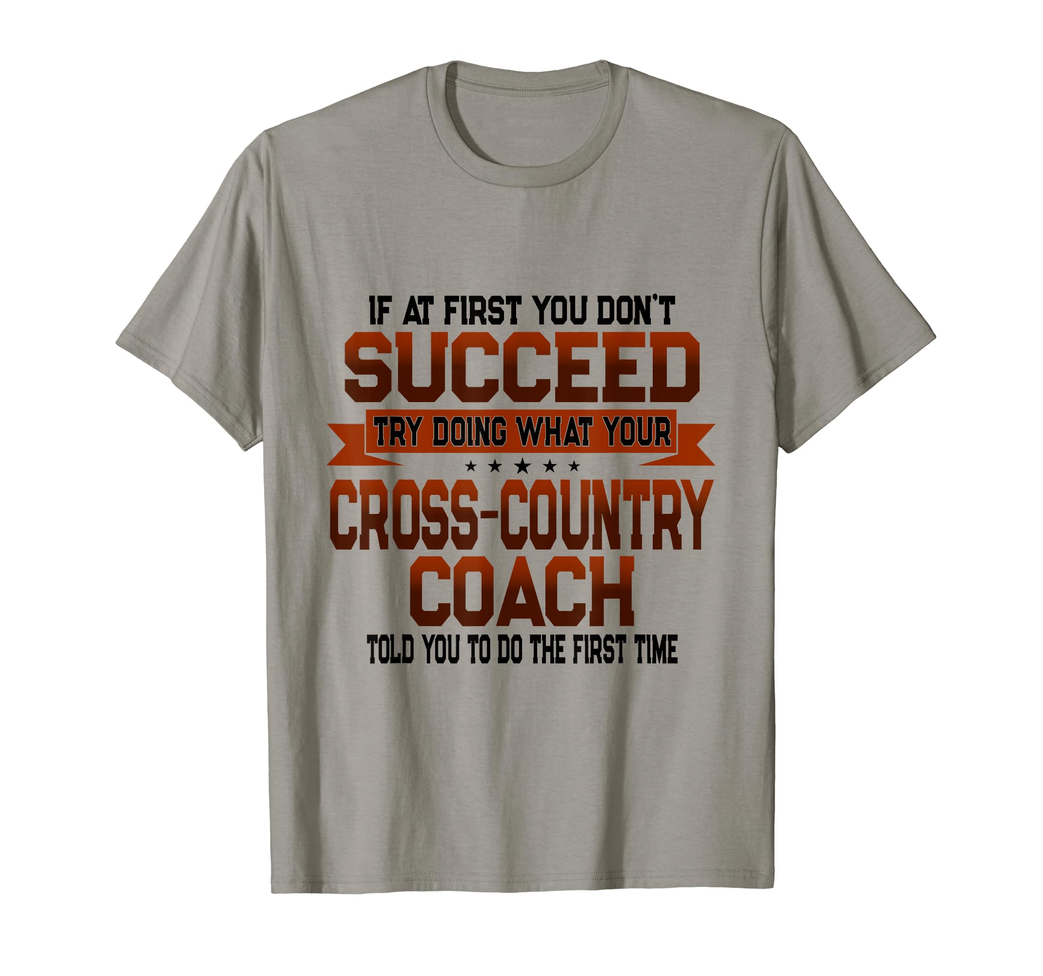 Track Coach Gift Funny Cross Country T-Shirt - Trendy Graphic for Adults