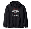 Funny Soccer Goalie Goalkeeper Sweatshirt - Minimalist Print for Adults