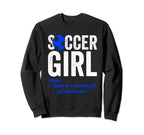Soccer Definition Soccer Football Sweatshirt - Novelty Apparel for Adults