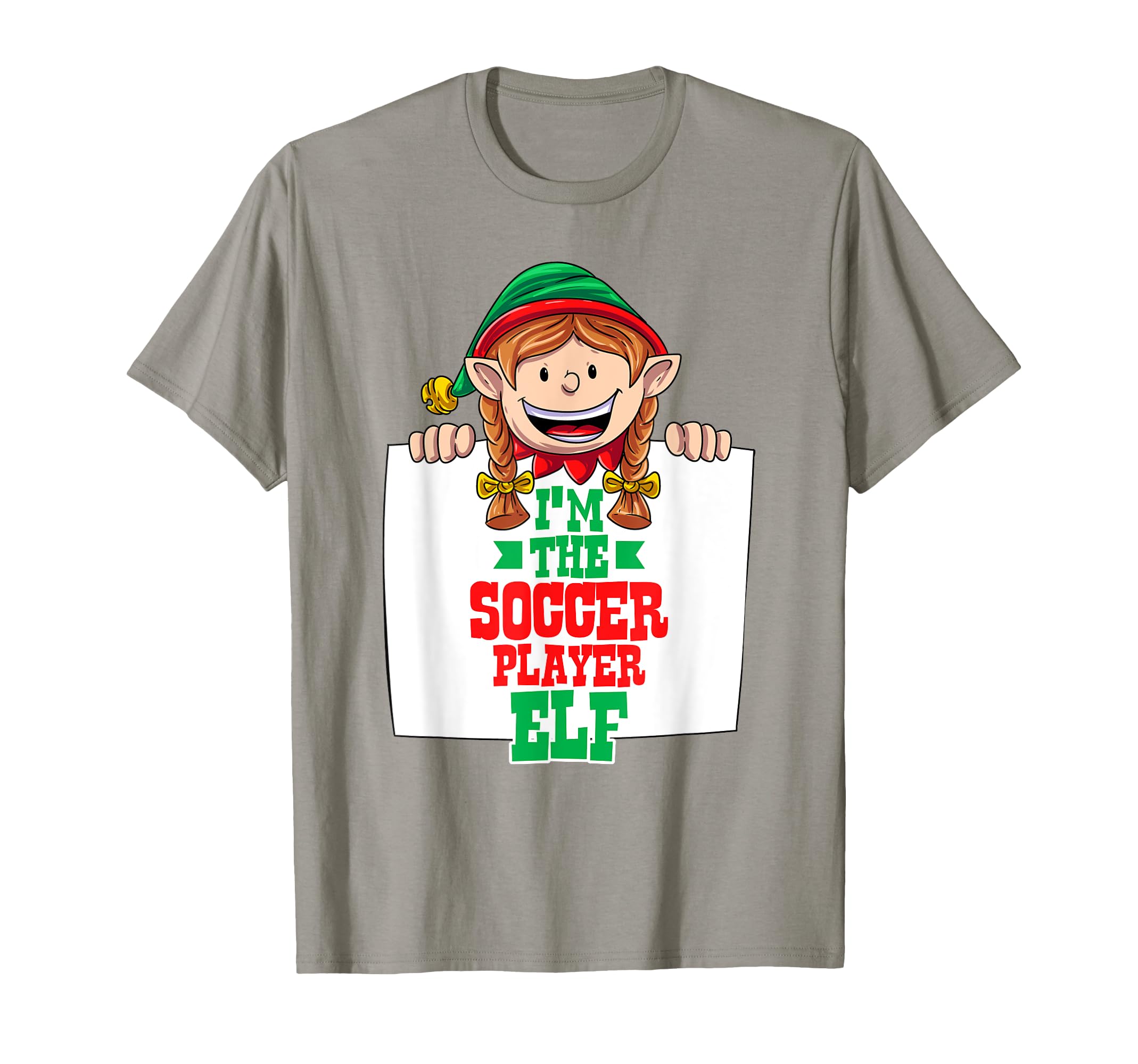 Im Soccer Player Elf Female Elf Family T-Shirt - Streetwear Style Unisex