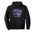 Im Not Yelling This Is My Soccer Mom Hoodie - Trendy Graphic for Adults