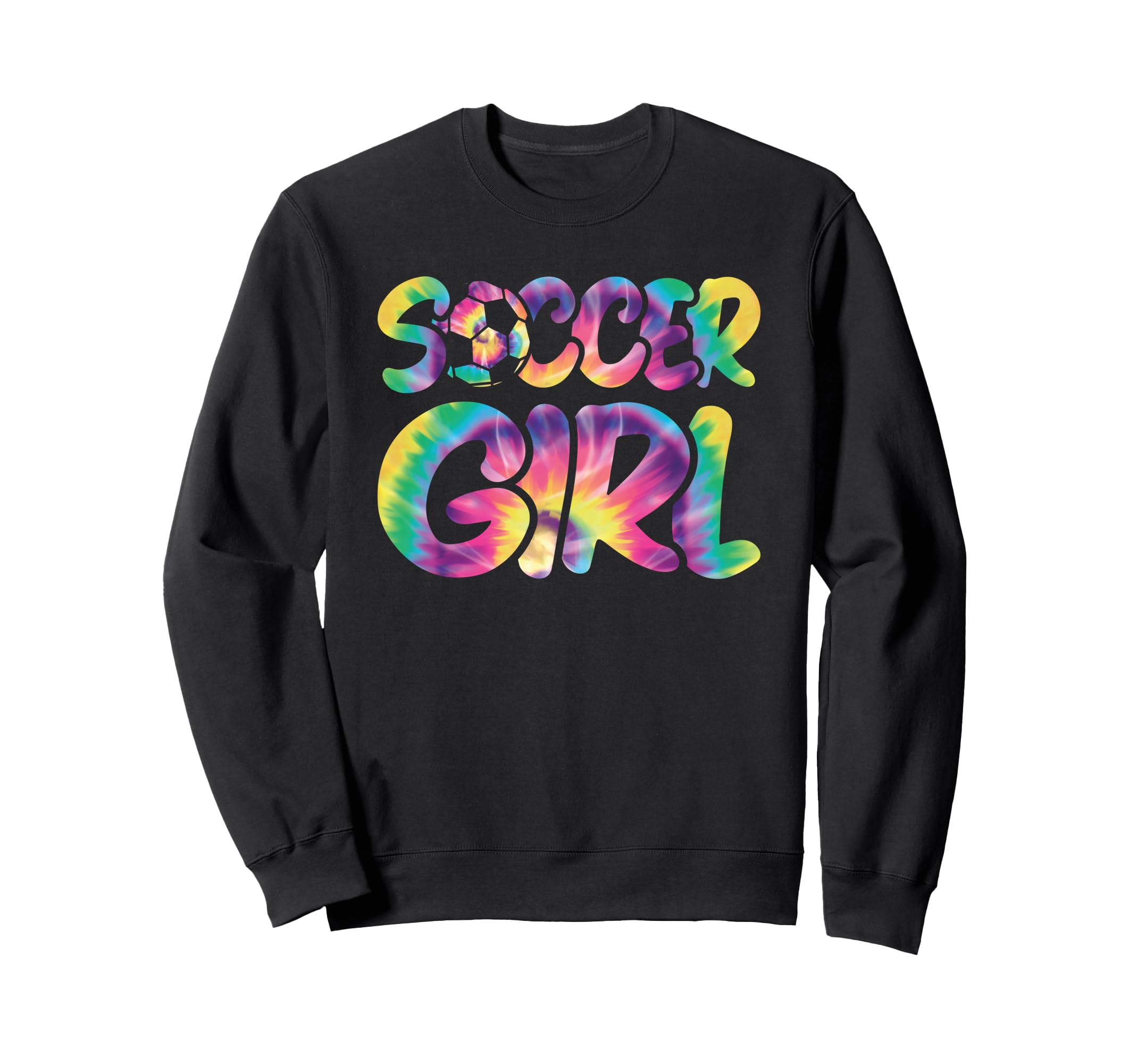 Soccer Colorful Soccer Player Sweatshirt - Minimalist Print Unisex