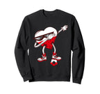 Poland Dabbing Heart Polska Sweatshirt - Aesthetic Graphic for Adults