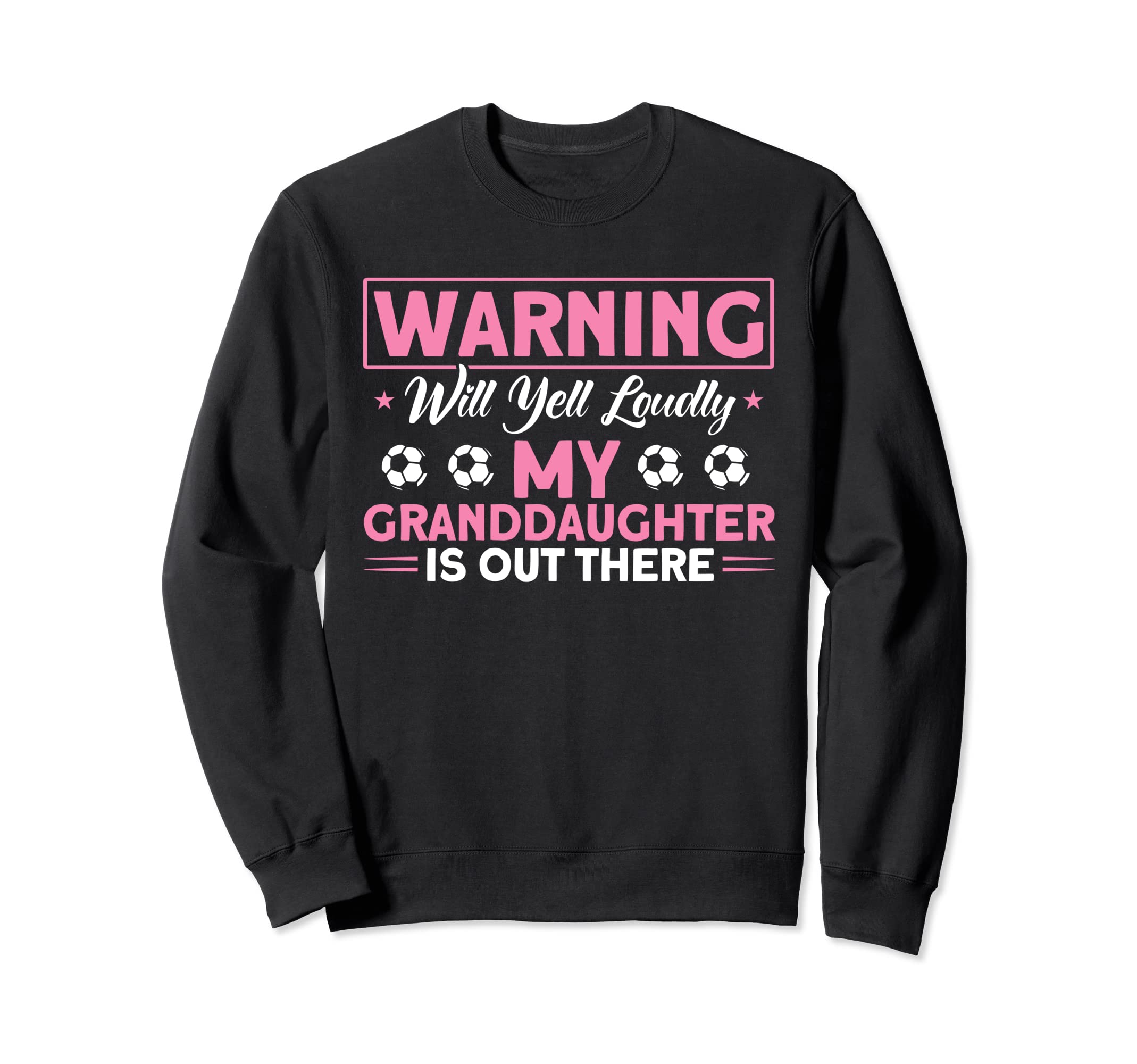 Soccer Grandma Family Matching Team Sweatshirt - Graphic Print Unisex