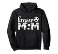 Soccer Keeper Mom Proud Mother Soccer Hoodie - Graphic Print for Adults