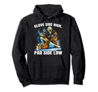 Ice Hockey Goalie Goaltender Keeper Hoodie - Fun Novelty Design for Adults