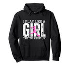 Soccer Player I Play Like Funny Soccer Hoodie - Aesthetic Graphic Unisex