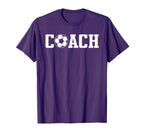 Soccer Coach Coaching Staff Soccer T-Shirt - Fun Novelty Design for Adults