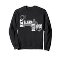 Skating Eat Sleep Skate Repeat Sweatshirt - Streetwear Style for Adults