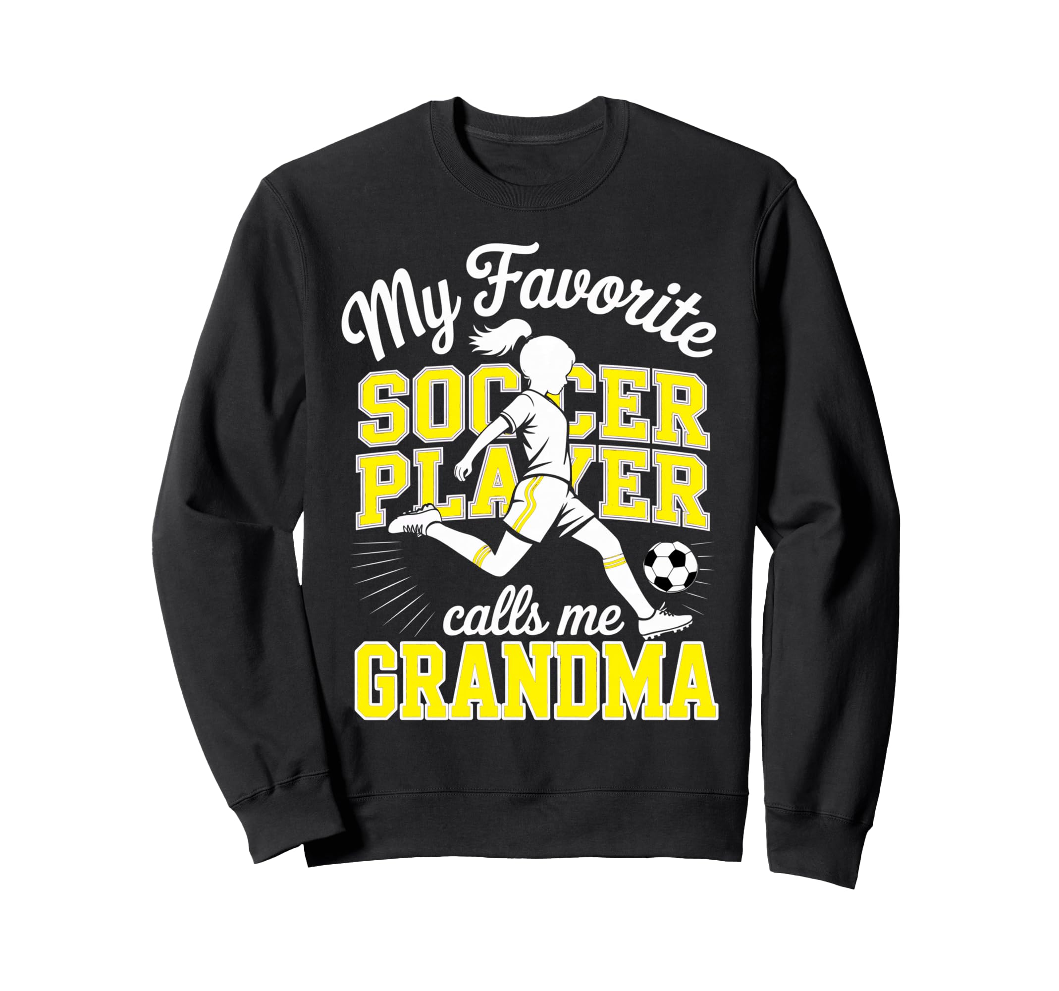 Soccer Favorite Soccer Player Sweatshirt - Casual Everyday Wear Men Women