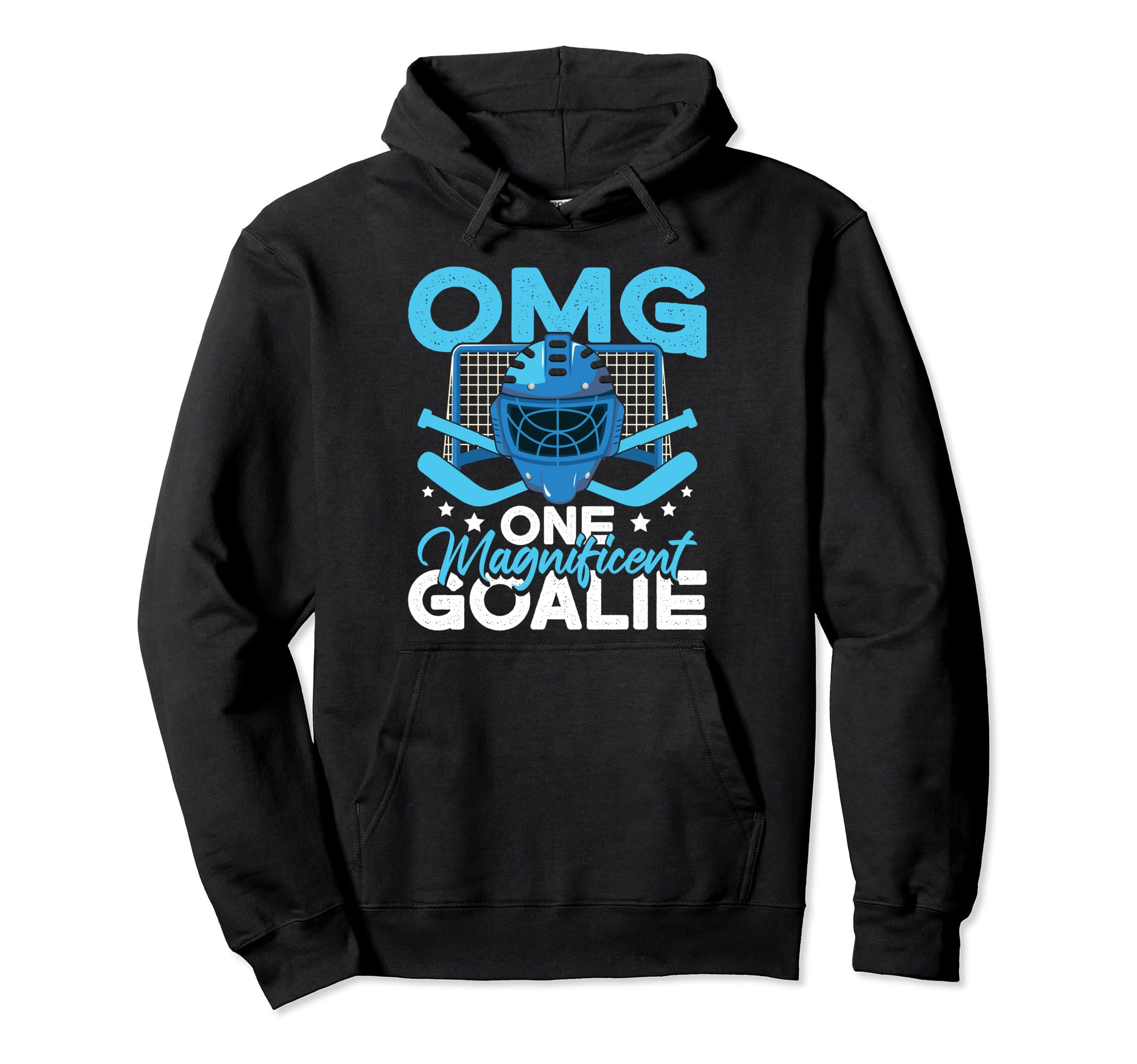 Goaltender Ice Hockey Player Ice Hoodie - Streetwear Style for Adults