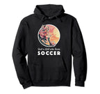 Soccer Anime Manga Unicorn Soccer Hoodie - Minimalist Print for Adults