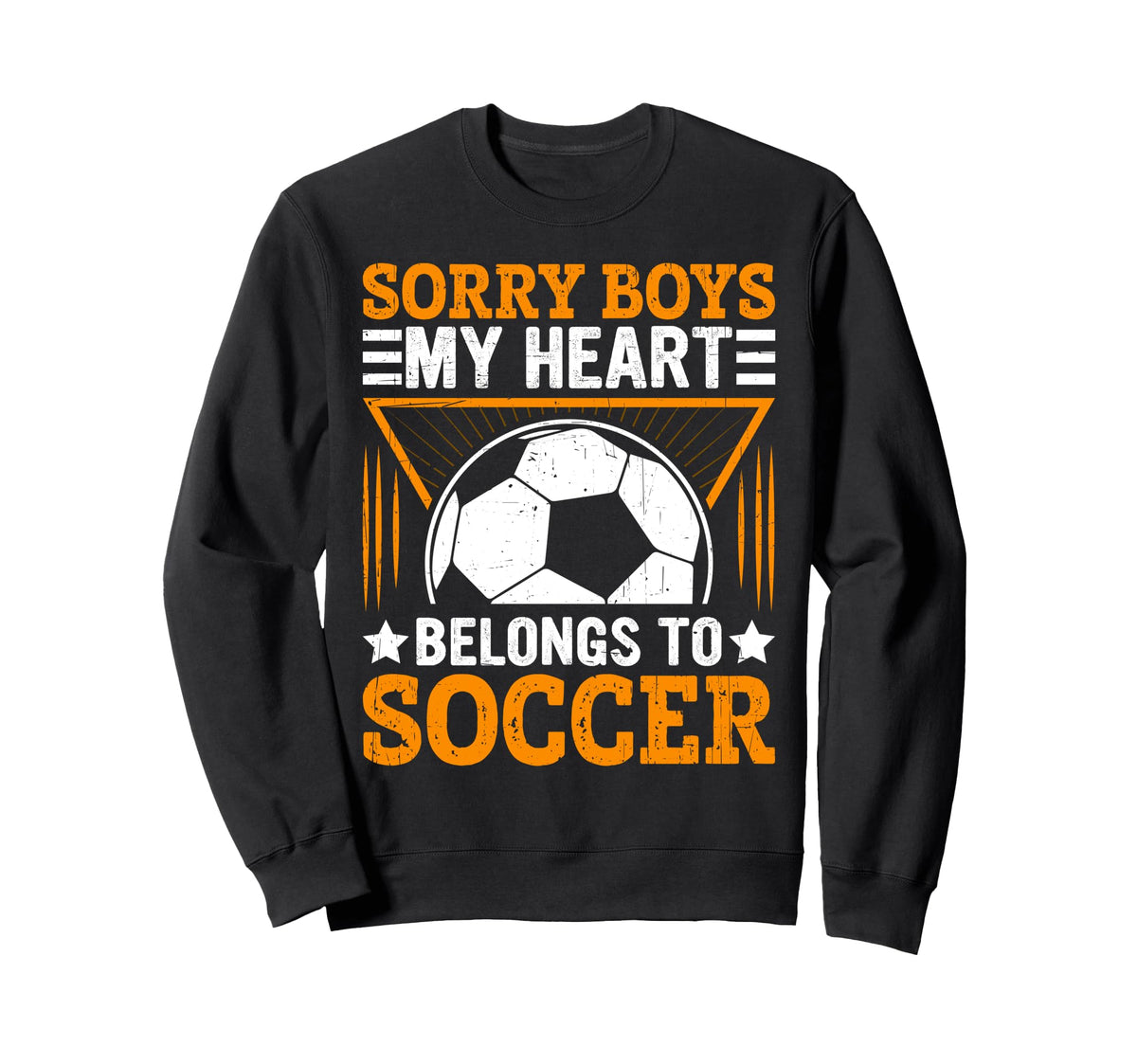 Sorry My Heart Belongs To Soccer T-Shirt - Casual Everyday Wear Unisex