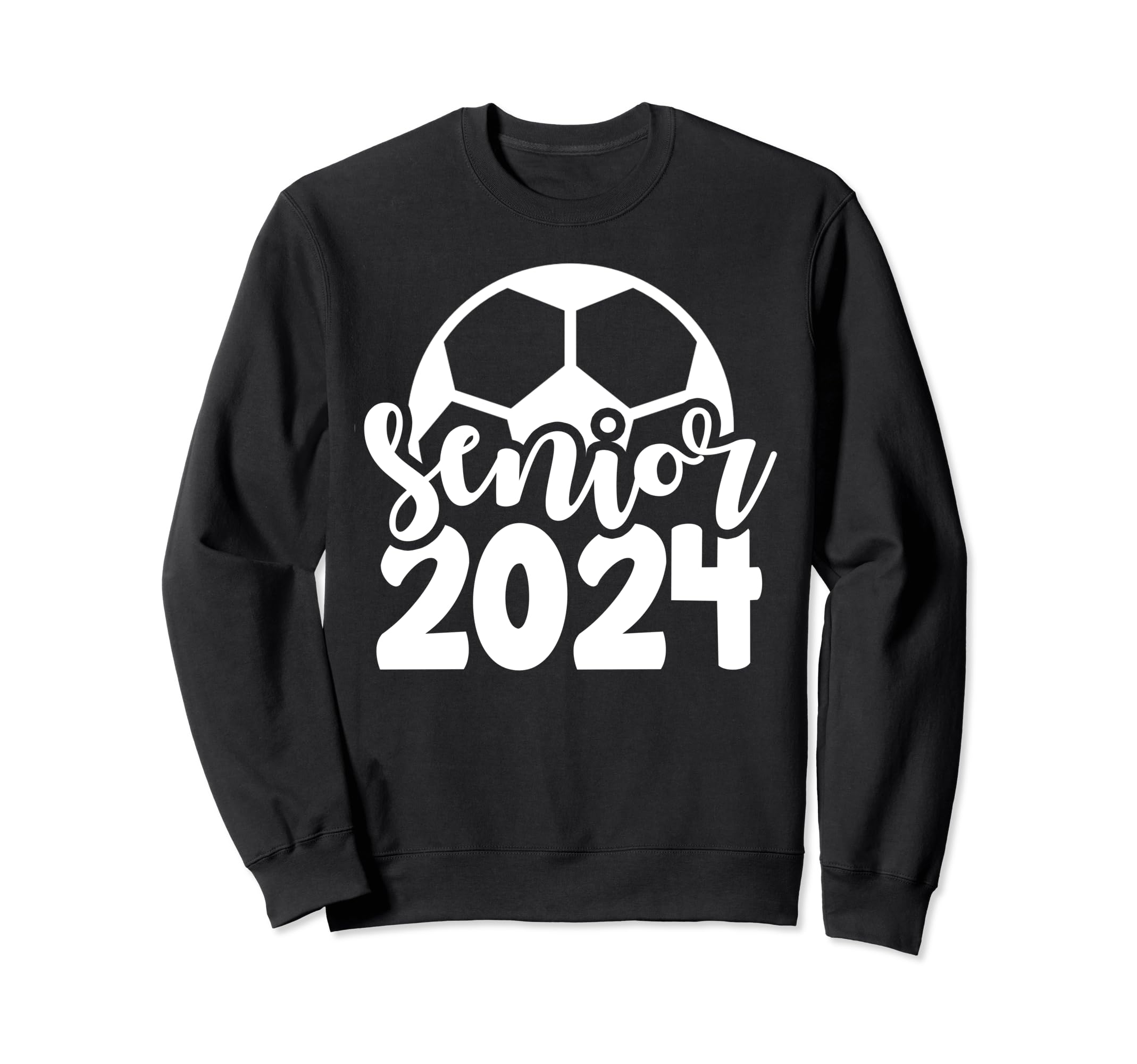 Soccer Senior Class 2024 High Sweatshirt - Minimalist Print Men Women