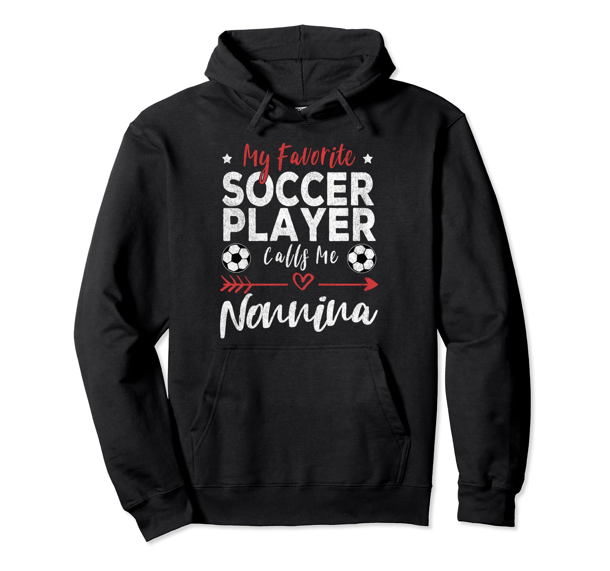 My Favorite Soccer Player Calls Me Hoodie - Aesthetic Graphic for Adults