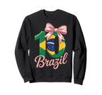 10 Brazil Birthday Number 10 Sweatshirt - Fun Novelty Design Men Women