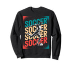 Soccer Goalie Player Fan Game Day Sweatshirt - Minimalist Print for Adults