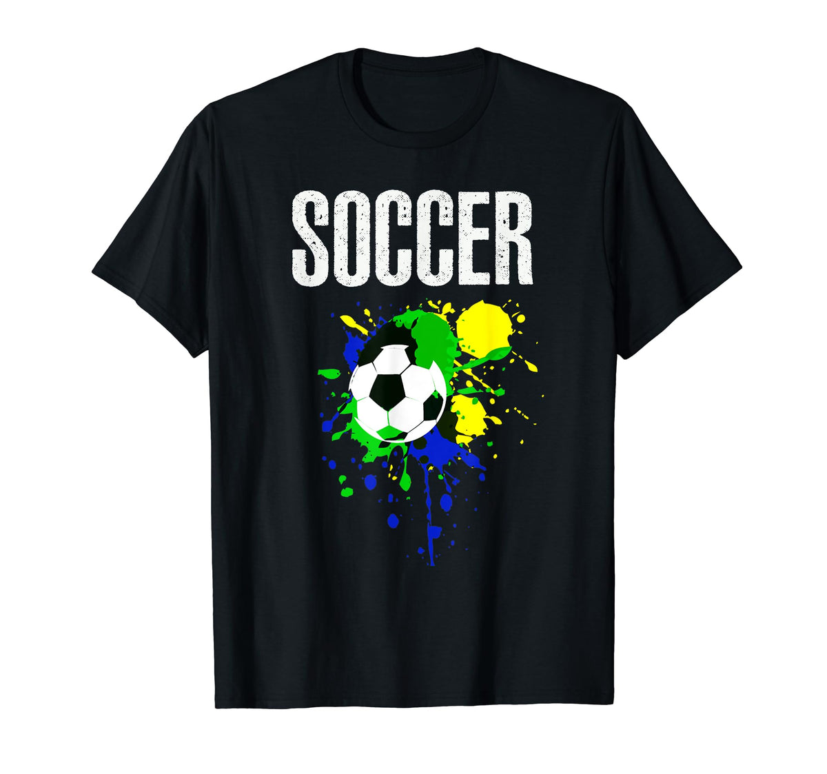 Love Soccer Best Fun Birthday Gift T-Shirt - Custom Art Print Unisex