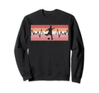 Soccer Goalkeeper Heartbeat Sweatshirt - Casual Everyday Wear Men Women