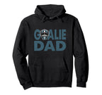Ice Hockey Goalkeeper Dad Hoodie - Novelty Apparel Unisex