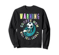 Warning Soccer Mom Will Yell Loudly Sweatshirt - Custom Art Print Unisex