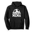 Soccer Mema Gifts Mothers Day Soccer Hoodie - Novelty Apparel for Adults
