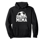 Soccer Mema Gifts Mothers Day Soccer Hoodie - Novelty Apparel for Adults