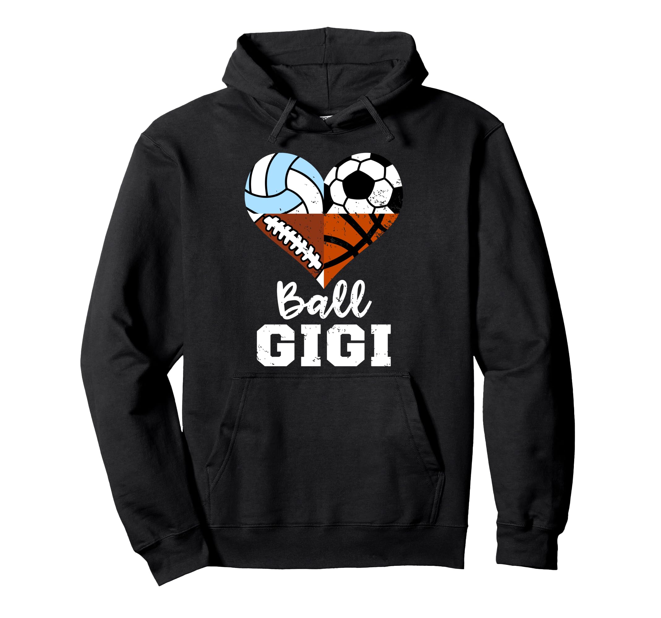 Ball Gigi Soccer Football Volleyball Hoodie - Minimalist Print Unisex
