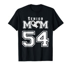 Proud Senior Soccer Mom Custom Jersey T-Shirt - Custom Art Print Unisex