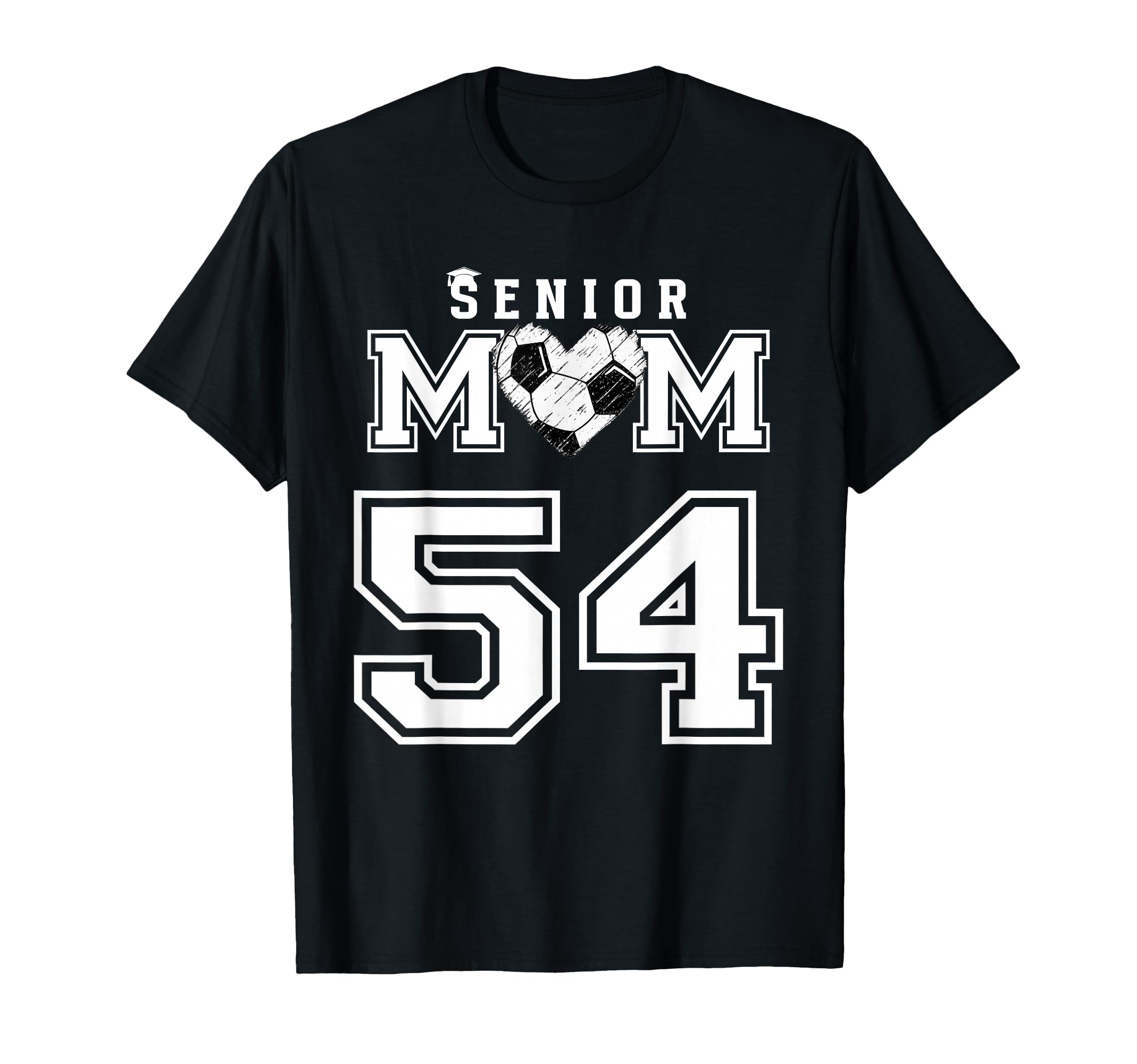 Proud Senior Soccer Mom Custom Jersey T-Shirt - Custom Art Print Unisex