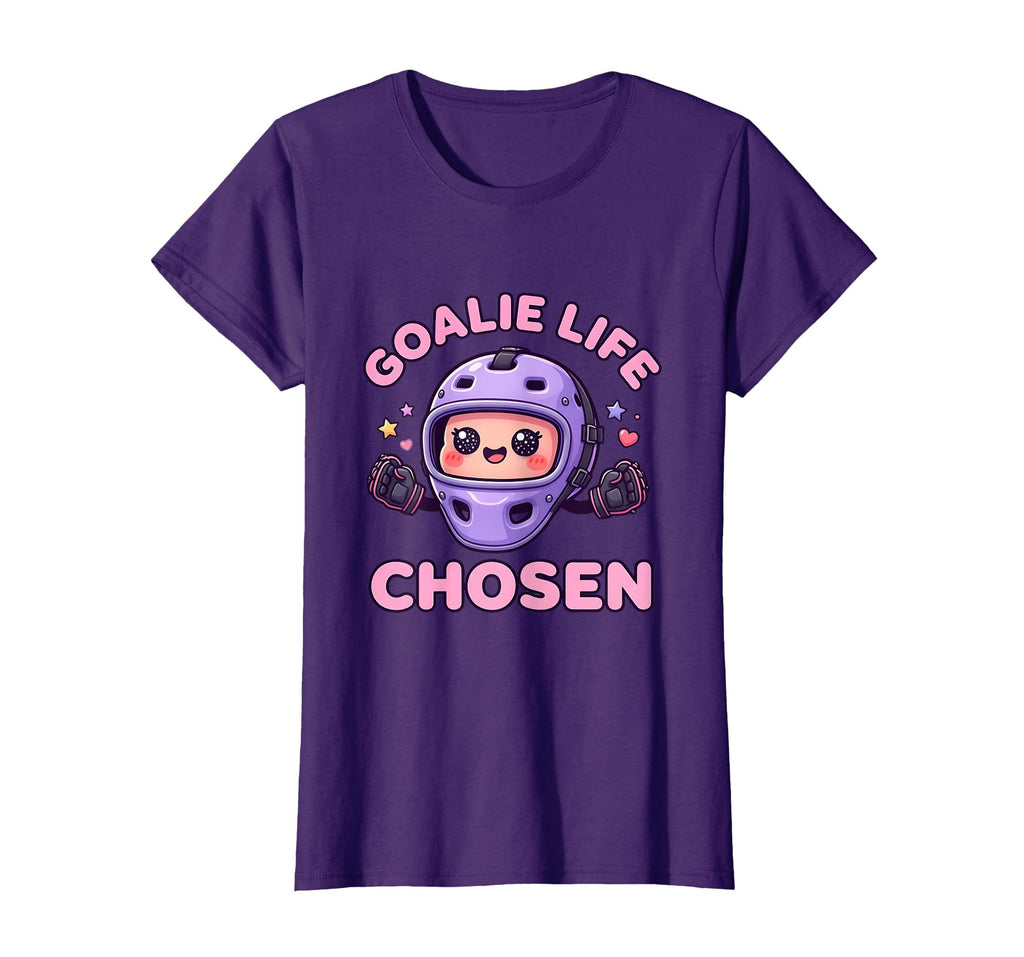 Goalie Life Chosen Hockey Soccer T-Shirt - Minimalist Print Unisex