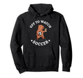 Off To Watch Soccer Mom Funny Capybara Hoodie - Streetwear Style Unisex