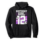 12 Years Old 12Th Birthday Gift Soccer Hoodie - Unique Graphic for Adults