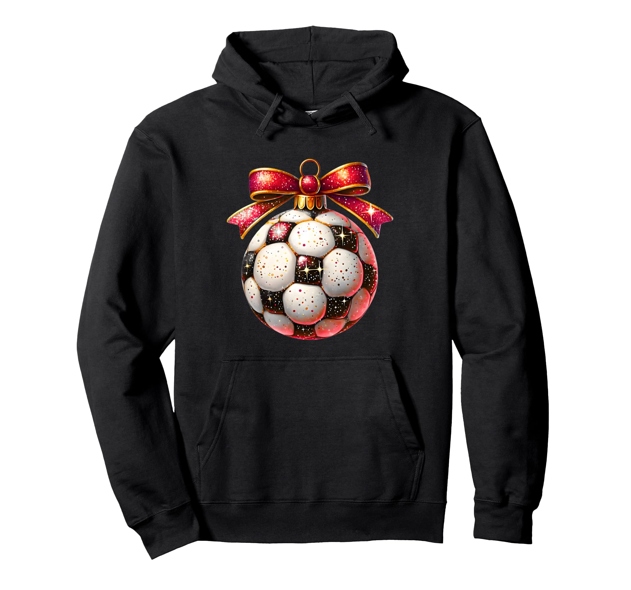 Soccer Ornament Soccer Mom Hoodie - Novelty Apparel Unisex
