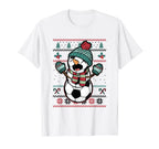 Soccer Snowman Soccer T-Shirt - Fun Novelty Design Unisex