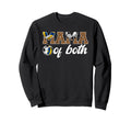 Mama Both Leopard Soccer Sweatshirt - Streetwear Style for Adults