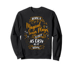 Magical Soccer Player Decorations Sweatshirt - Minimalist Print Men Women