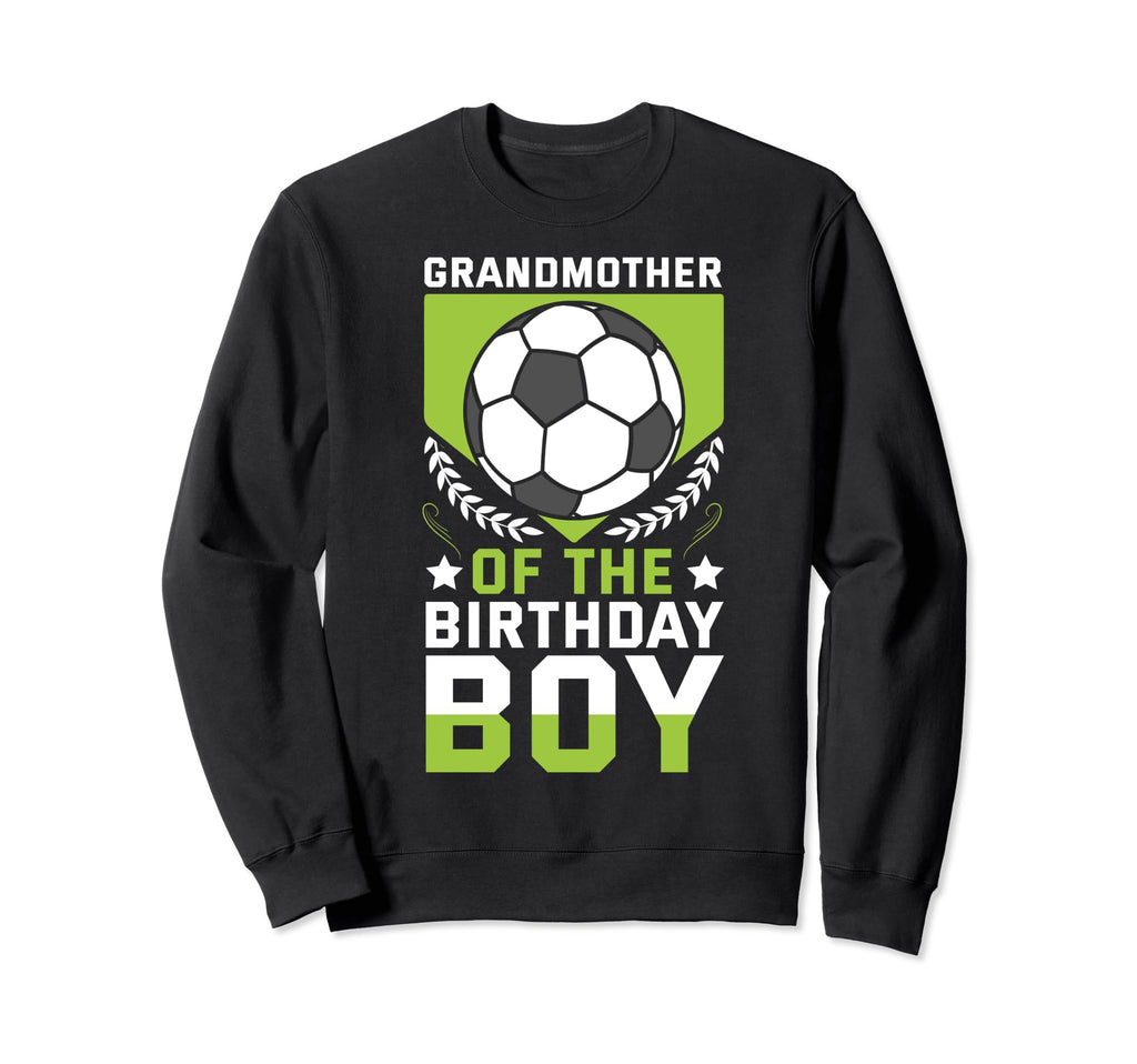 Grandmother Birthday Soccer Player Sweatshirt - Trendy Graphic for Adults