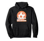 Football Game Goal Sport Fan World Sweatshirt - Graphic Print for Adults