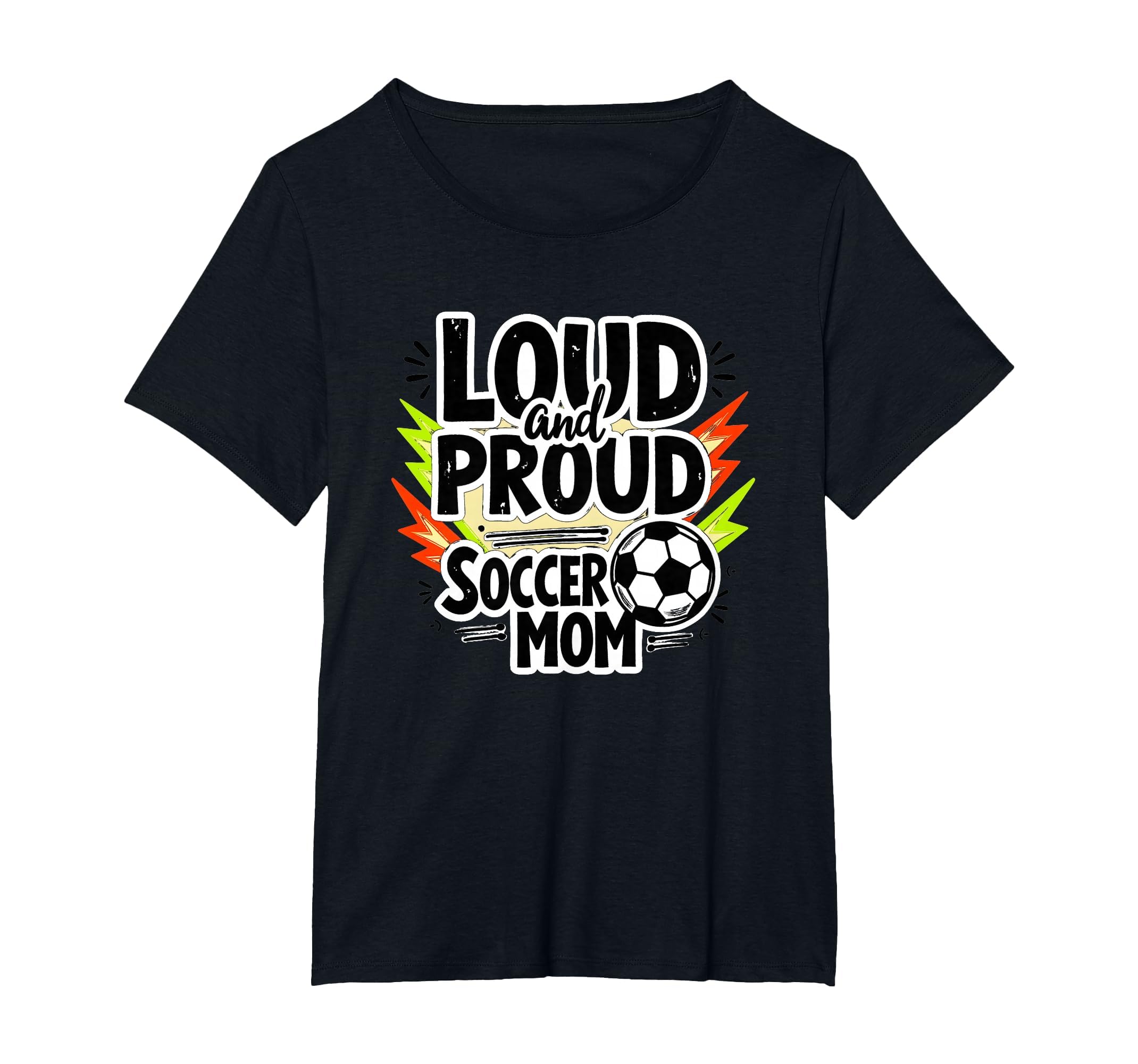 Loud And Proud Soccer Mom Sweatshirt - Casual Everyday Wear for Adults
