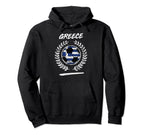 Greece Flag Greek Soccer Team Football Hoodie - Trendy Graphic Men Women