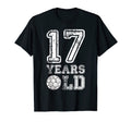 17 Years Old Soccer Sports Birthday T-Shirt - Unique Graphic for Adults