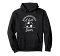 Never Underestimate Who Plays Soccer Athlete Hoodie - Unique Graphic Unisex